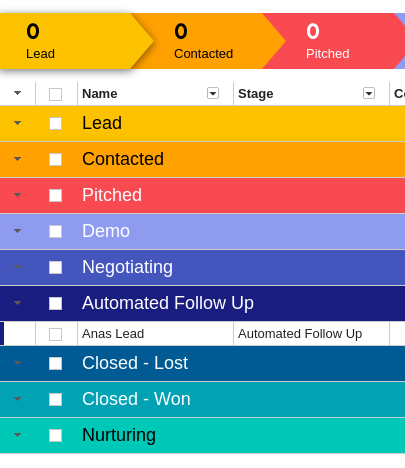 Lead automation trigger