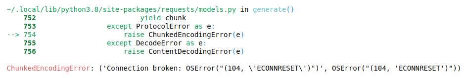 Jupyter Notebook Error