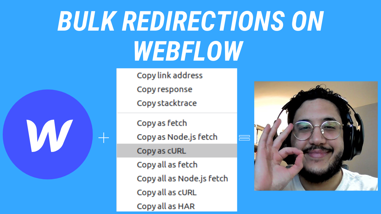 Webflow Bulk Redirections: The Video